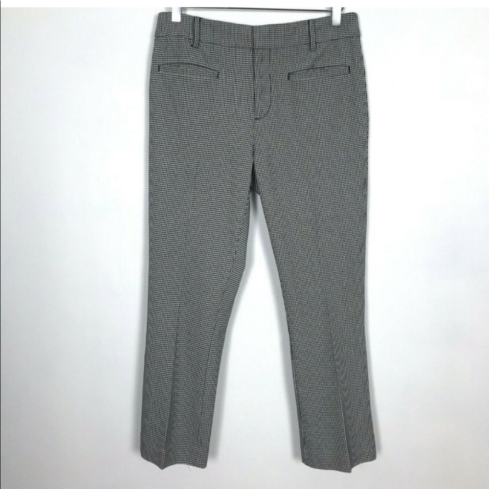 Essential collection by Anthropologie cropped houndstooth trouser